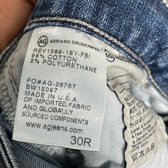 AG Adriano Goldschmied The Legging Ankle Jeans Womens 30 Super Skinny Ankle - Picture 11 of 11